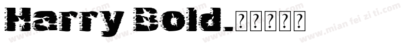 Harry Bold字体转换
